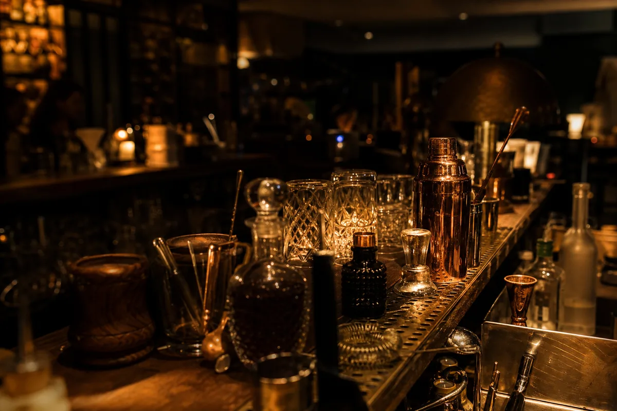 Cocktail bar : dans les coulisses du comptoir